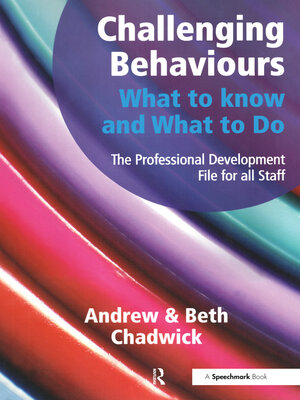 cover image of Challenging Behaviours--What to Know and What to Do